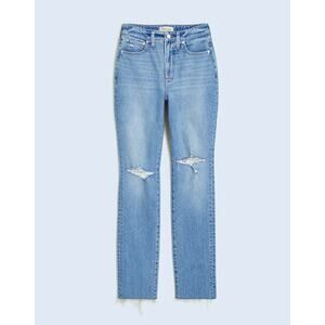 Banana Republic Light Wash Distressed Girlfriend Jeans - Size 30/10